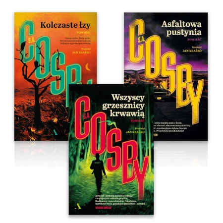 Pakiet 3 książek S.A. Cosby