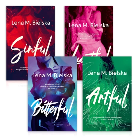 Pakiet 4 książek Leny M. Bielskiej z cyklu 'Sinful'