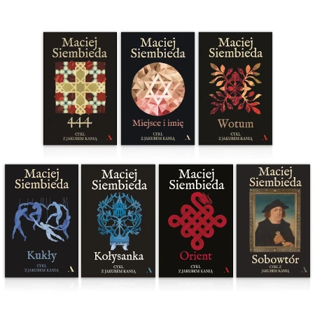 Pakiet 7 tomów cyklu z Jakubem Kanią - Maciej Siembieda