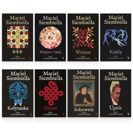 Pakiet 8 tomów cyklu z Jakubem Kanią - Maciej Siembieda