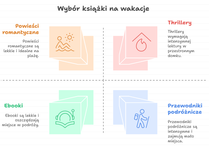 Wybór książki na wakacje