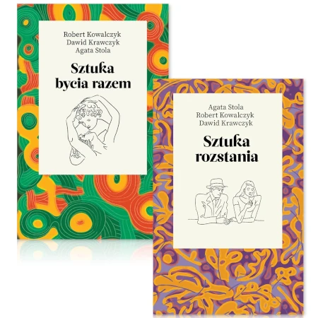Pakiet dwóch książek o sztuce relacji - Agata Stola, Robert Kowalczyk, Dawid Krawczyk