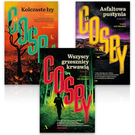 Pakiet 3 książek - S.A. Cosby