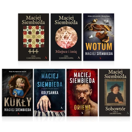 Pakiet 7 tomów cyklu z Jakubem Kanią - Maciej Siembieda