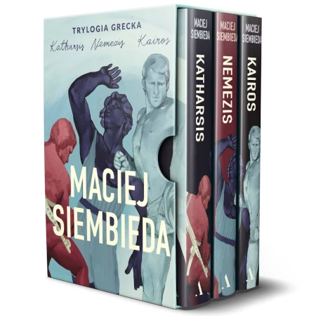 Pakiet: Trylogia Grecka (wydanie ekskluzywne w etui, barwione brzegi) - Maciej Siembieda