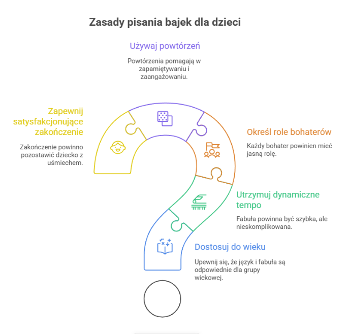 Zasady pisania bajek dla dzieci
