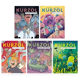 Pakiet 5 komiksów z serii "Kurzol"