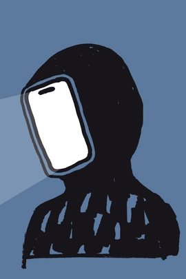 Plakat Agnieszki Cieślikowskiej "Dziś wszyscy jesteśmy twórcami cyfrowymi" 120 x 180 cm