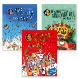 Pakiet 3 książek z serii " Niezła historia!"