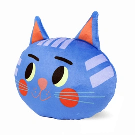 Poduszka "Kot Precelek" okrągła