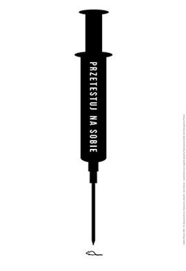 Plakat Julii Soleckiej „Zwierzę też człowiek” 120 x 180 cm