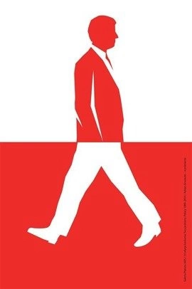 Plakat Adriana Gruszeckiego - wyróżnienie w konkursie „Tacy jesteśmy. Polacy 1989-2014” 66,6 x 100 cm