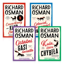 Pakiet  4 książek Richarda Osmana z serii Czwartkowy Klub Zbrodni