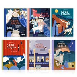 Pakiet 6 książek z przygodami Kociej Szajki