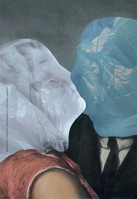 Plakat Zofii Wawrzyniak -  zwycięzca konkursu „Jedenaste: Nie produkuj śmieci” 120 x 180 cm