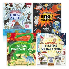 Pakiet 4 książek z serii "Moja pierwsza książka o..."