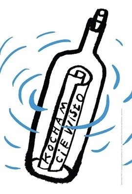 Plakat Dominiki Czerniak-Chojnackiej "Kocham Cię Wisło" -120 x 180 cm