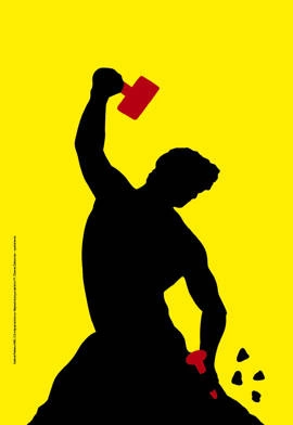 Plakat Żanety Żakowskiej - wyróżnienie w konkursie "Najważniejszy projekt to TY" 66,6 x 100 cm