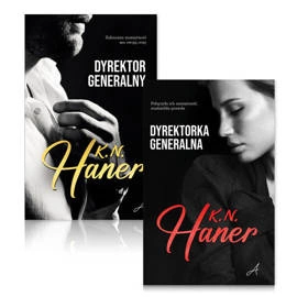 Pakiet 2 książek K.N. Haner : Dyrektor generalny (wersja z autografem) i Dyrektorka generalna (wersja z autografem)