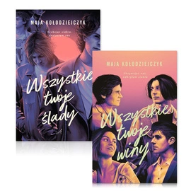Pakiet 2 książek Mai Kołodziejczyk: Wszystkie twoje ślady i Wszystkie twoje winy
