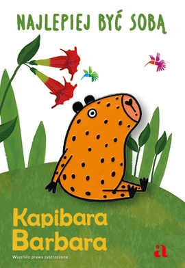 Pin emaliowany "Kapibara Barbara"