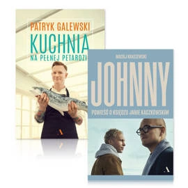 Pakiet dwóch książek: Johnny. Powieść o księdzu Janie Kaczkowskim i Kuchnia na pełnej petardzie
