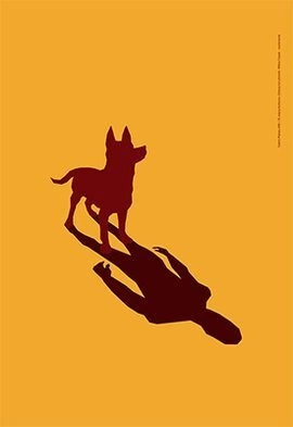 Plakat Wiktora Ciepaka „Zwierzę też człowiek” 120 x 180 cm