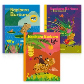 Pakiet 3 książek z serii Kapibara Barbara