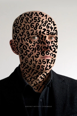 Plakat Jerzego Skakuna wyróżniony w konkursie "Dziś wszyscy jesteśmy twórcami cyfrowymi" 66,6 x 100 cm