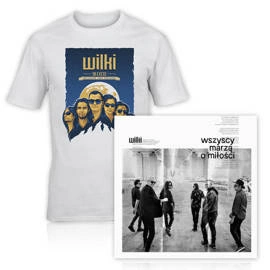 Pakiet: płyta "Wszyscy marzą o miłości" + Koszulka jubileuszowa. Rozmiar S