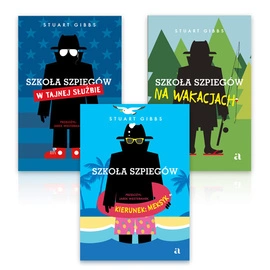 Pakiet książek z serii "Szkoła szpiegów": Wakacje, Meksyk i w Tajnej Służbie